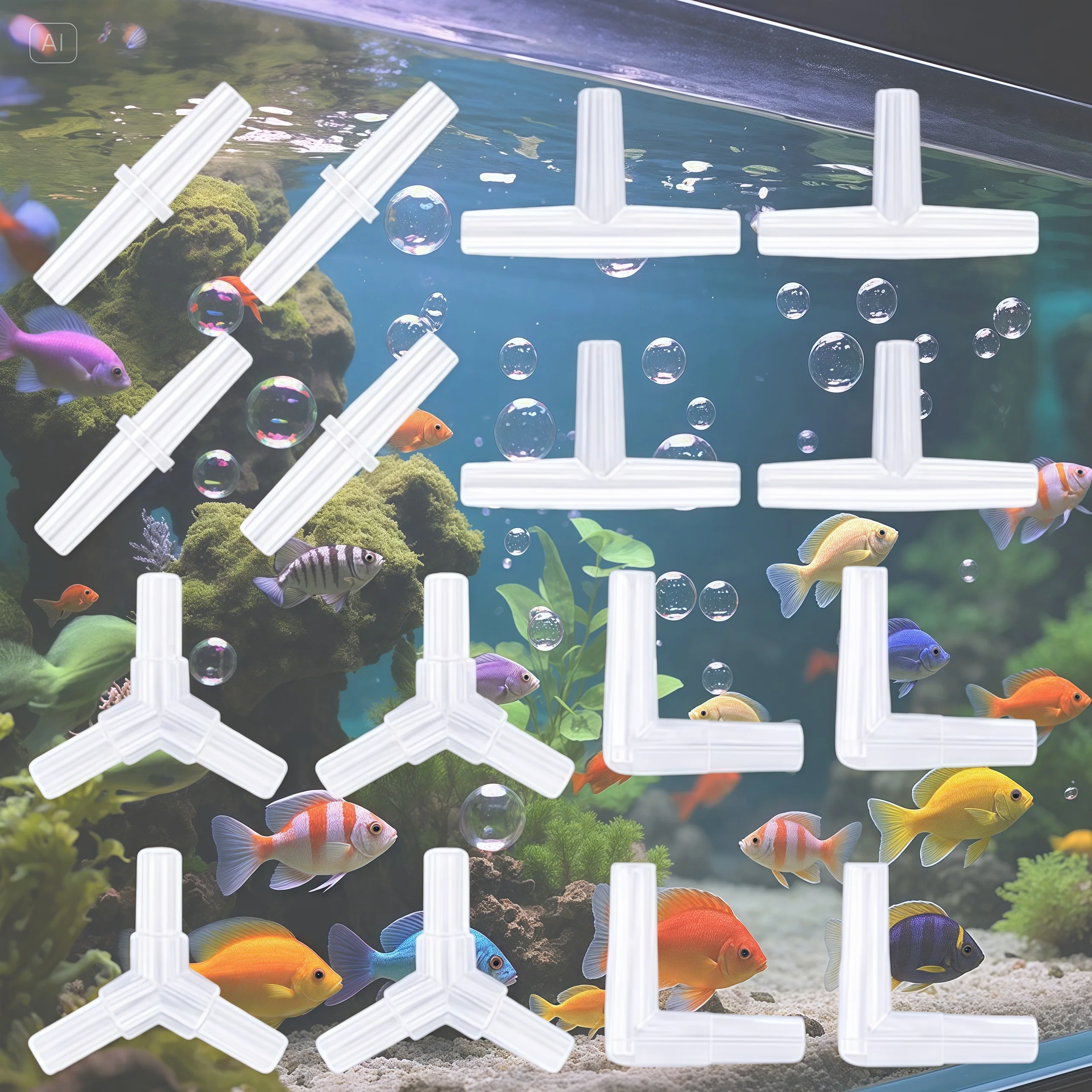 Marine Aquarium Kit - Набор соединителей для аквариумного воздушного насоса