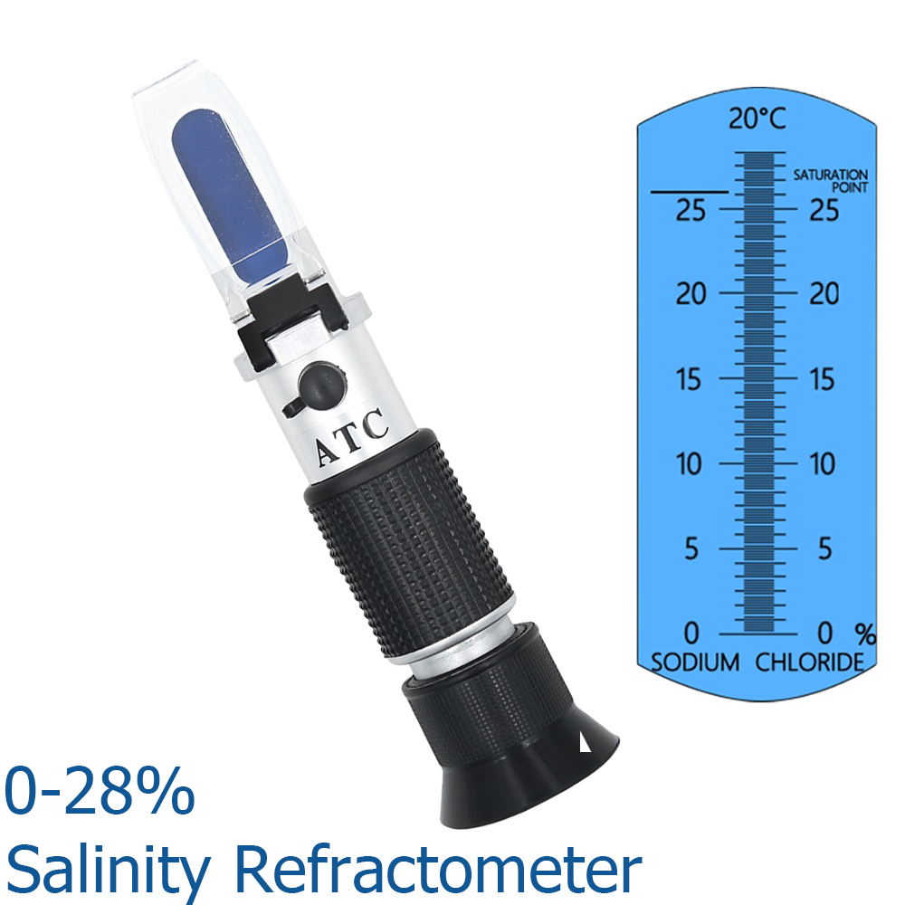 Refractometer Salinity - ATC рефрактометр измеритель солености морской воды