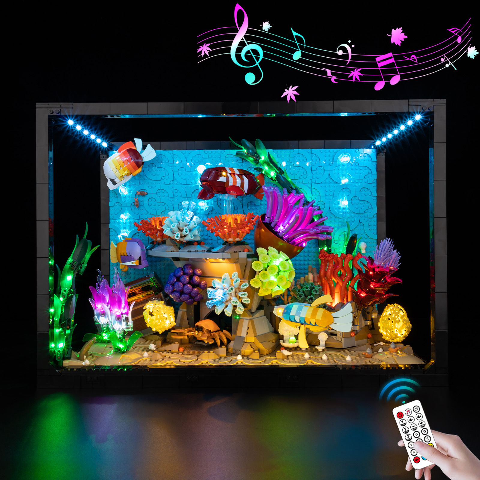 Aquarium Marine Light - Комплект светодиодных фонарей Kyglaring подходит для