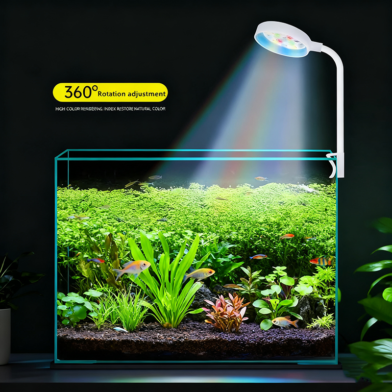 Aquarium Marine Light - USB LED-лампа для аквариума с креплением-клипсой,