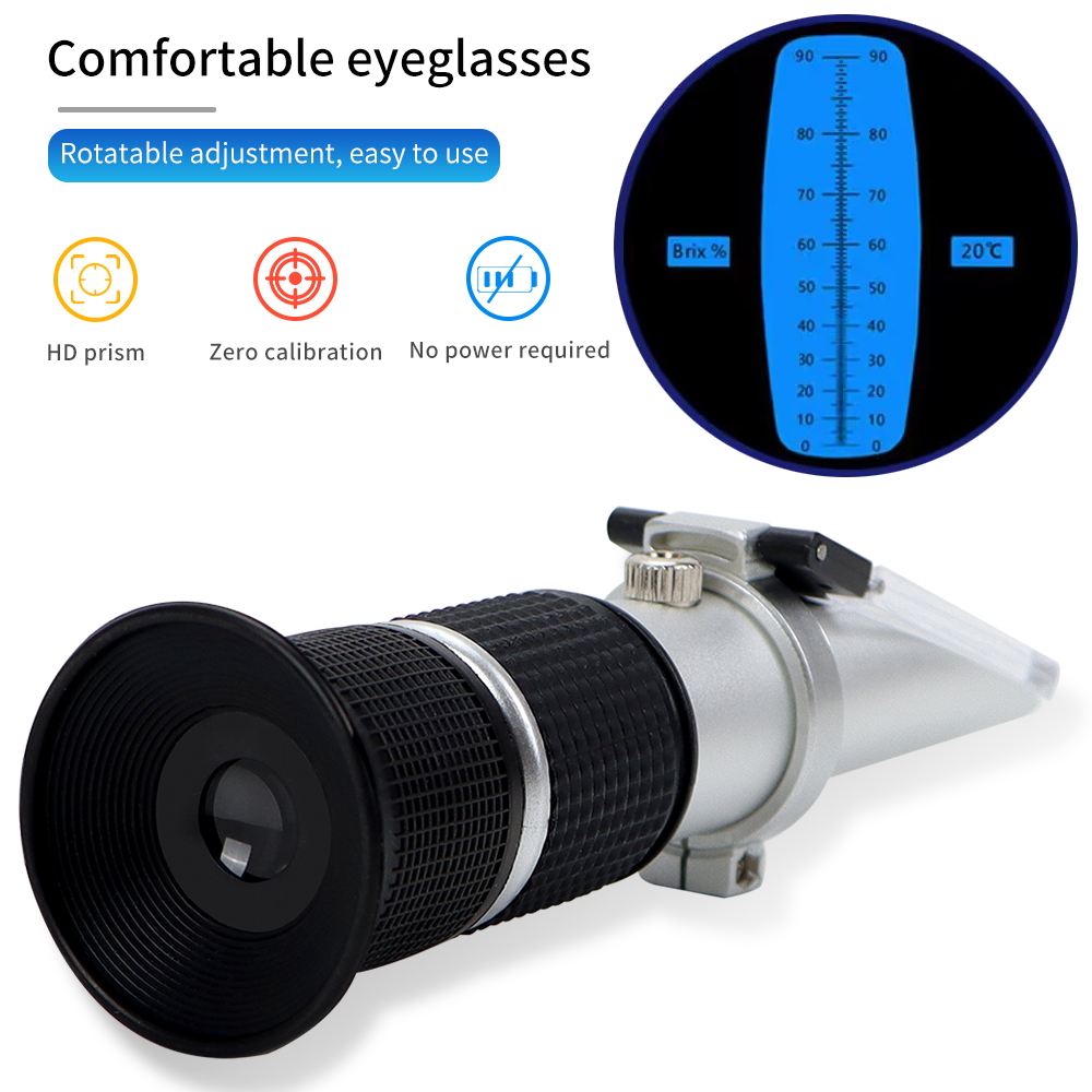Ручной рефрактор для сахара 0- – обзор и цена Refractometer Salinity