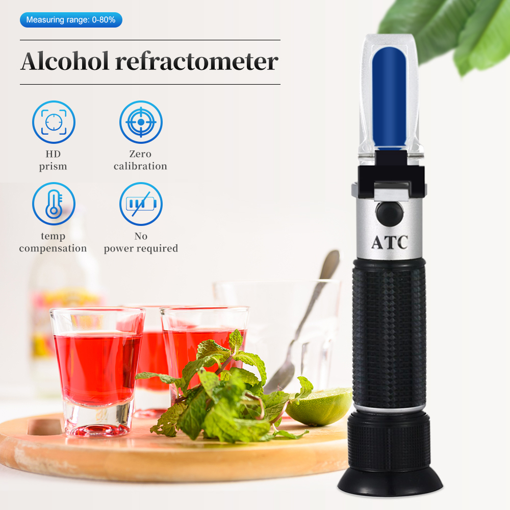 Ручной рефрактометр для спирта – обзор и цена Refractometer Salinity