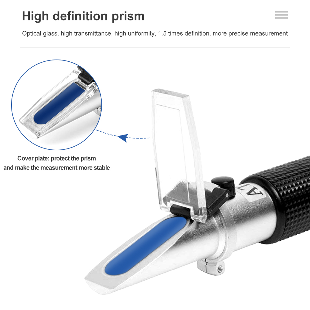Ручной рефрактометр для спирта – обзор и цена Refractometer Salinity