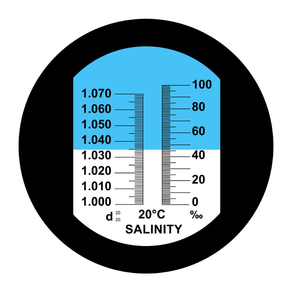 Портативный измерительный тест – обзор и цена Refractometer Salinity