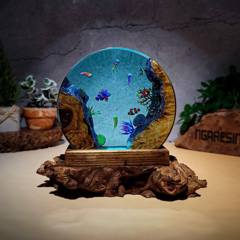 Ночник-светильник из смолы с м – обзор и цена Aquarium & Marine Museum