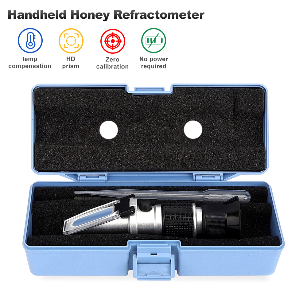 Ручной медовый рефрактометр 3  – обзор и цена Refractometer Salinity