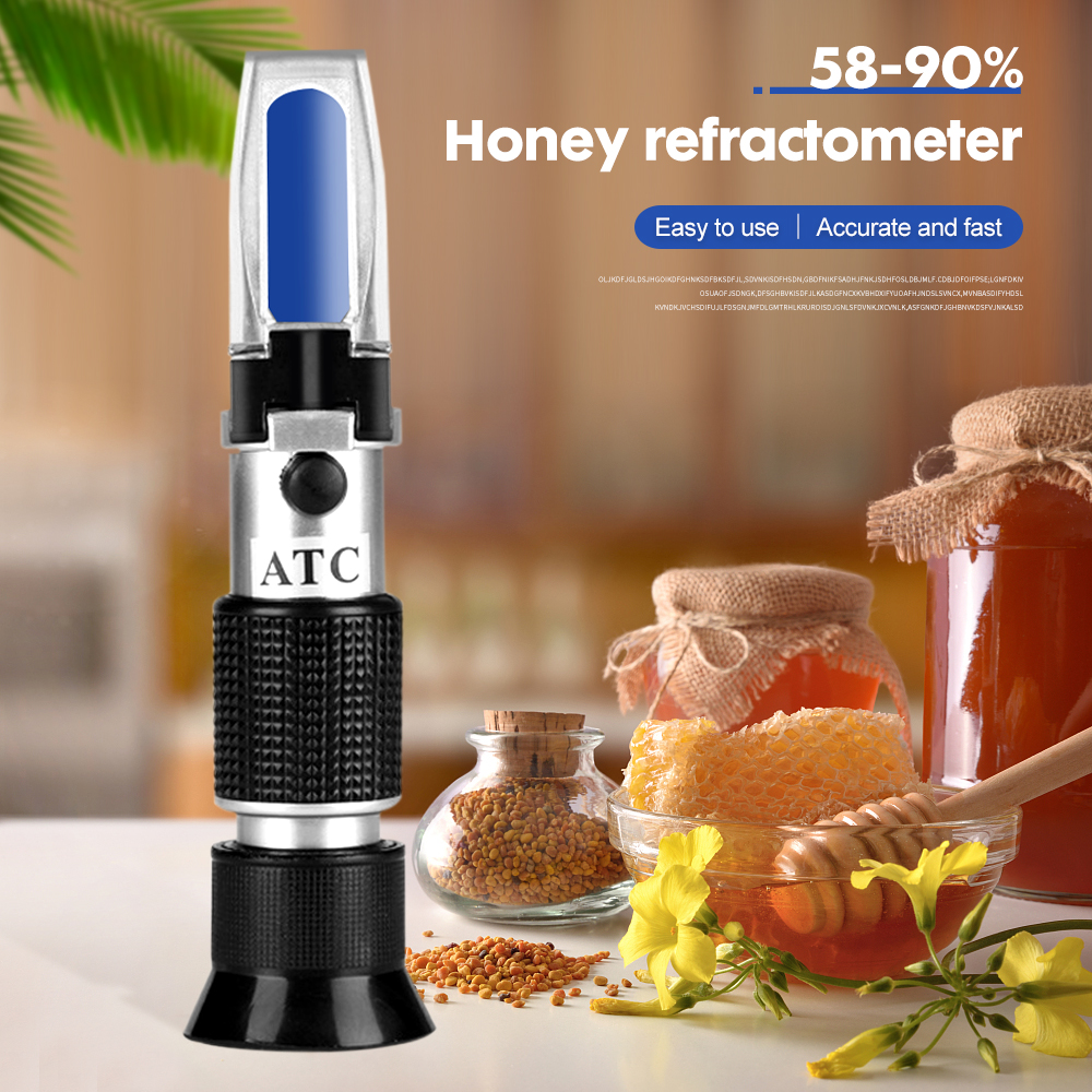 Ручной медовый рефрактометр 3  – обзор и цена Refractometer Salinity