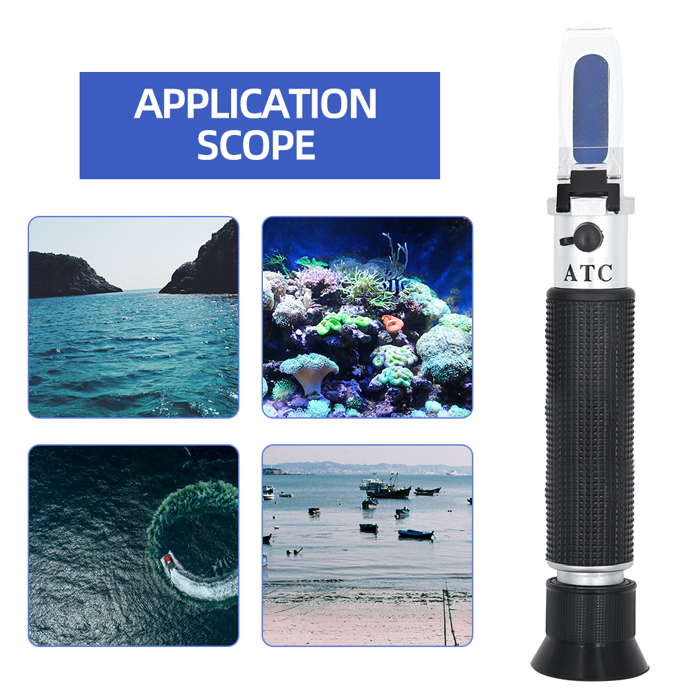 Рефрактометр солености 0-10% 1 – обзор и цена Refractometer Salinity