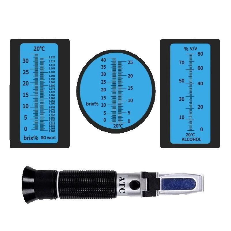 Портативный точный спиртометр, – обзор и цена Refractometer Salinity