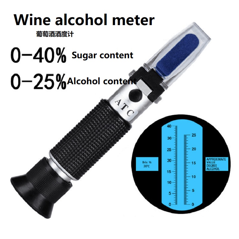 Портативный точный спиртометр, – обзор и цена Refractometer Salinity