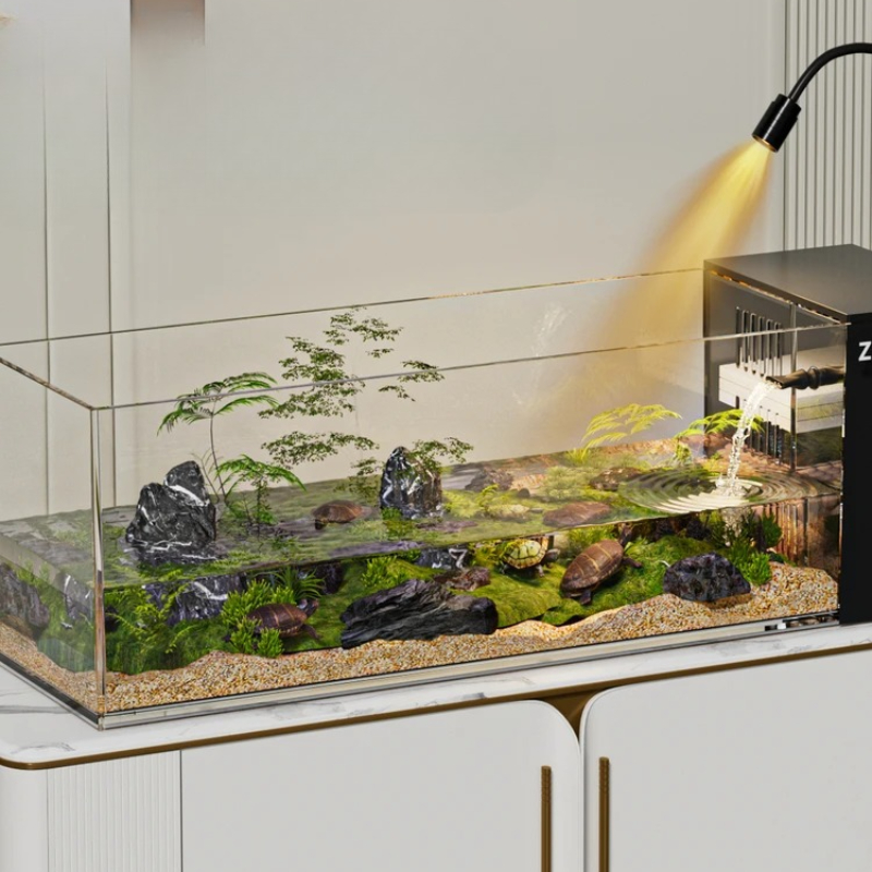 ‌ Аквариум с черепахой — гибри – обзор и цена Marine Aquarium Kit