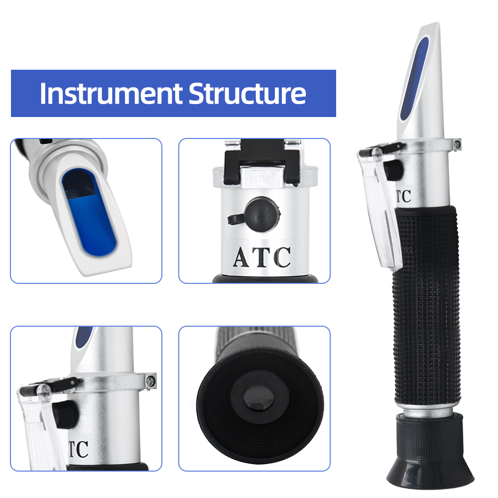 Ручной рефрактометр солености  – обзор и цена Refractometer Salinity