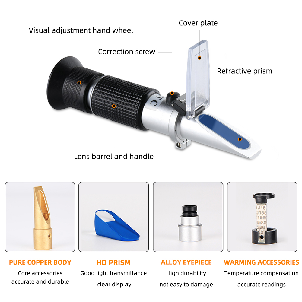Профессиональный рефрактометр  – обзор и цена Refractometer Salinity